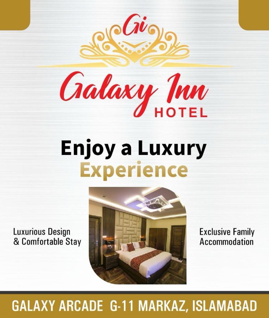Galaxy Inn Hotel & Appartments Islamabad Exterior photo
